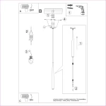 Bliss lampa wisząca G9 czarna SL.1462