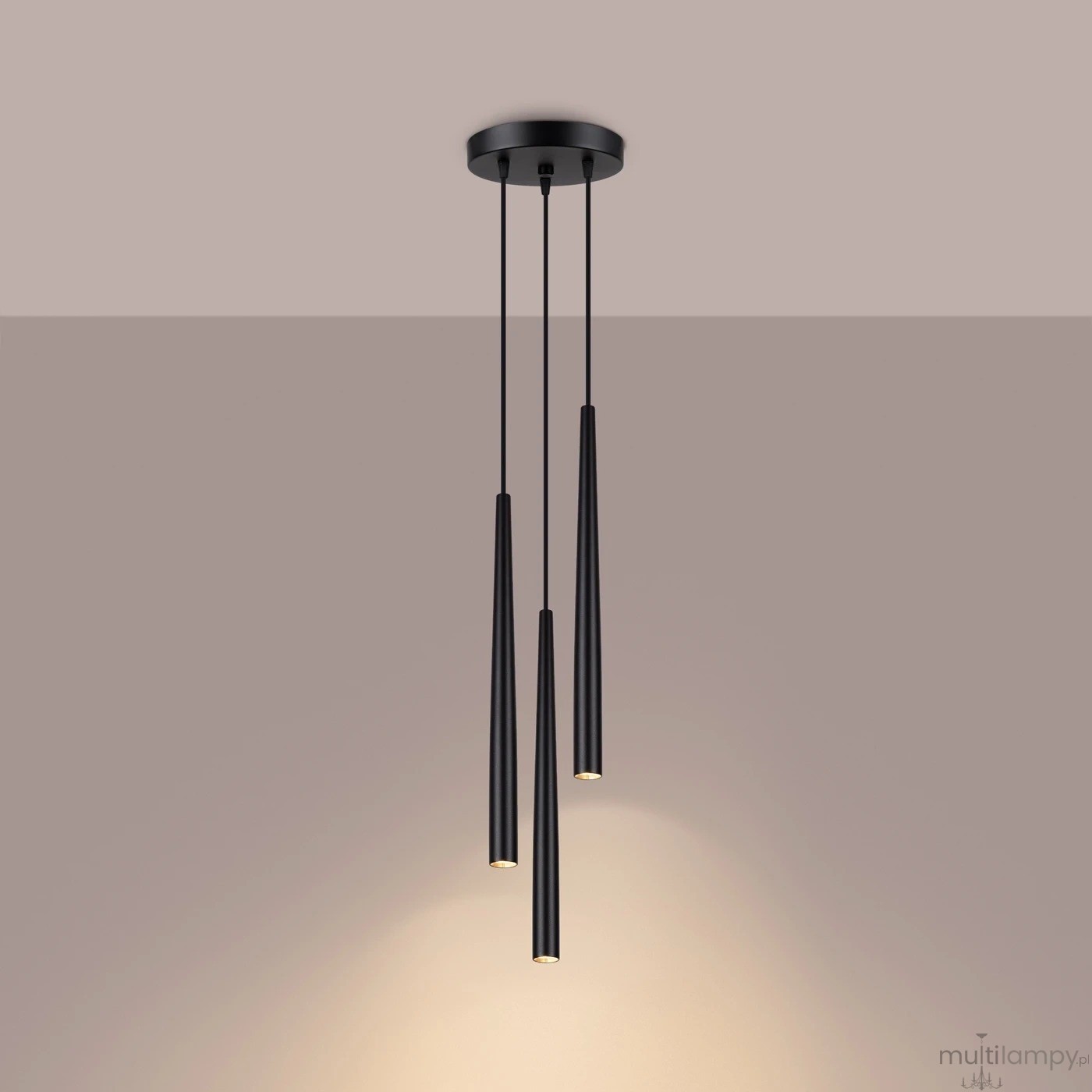 Bliss lampa wisząca 3xG9 czarna SL.1463