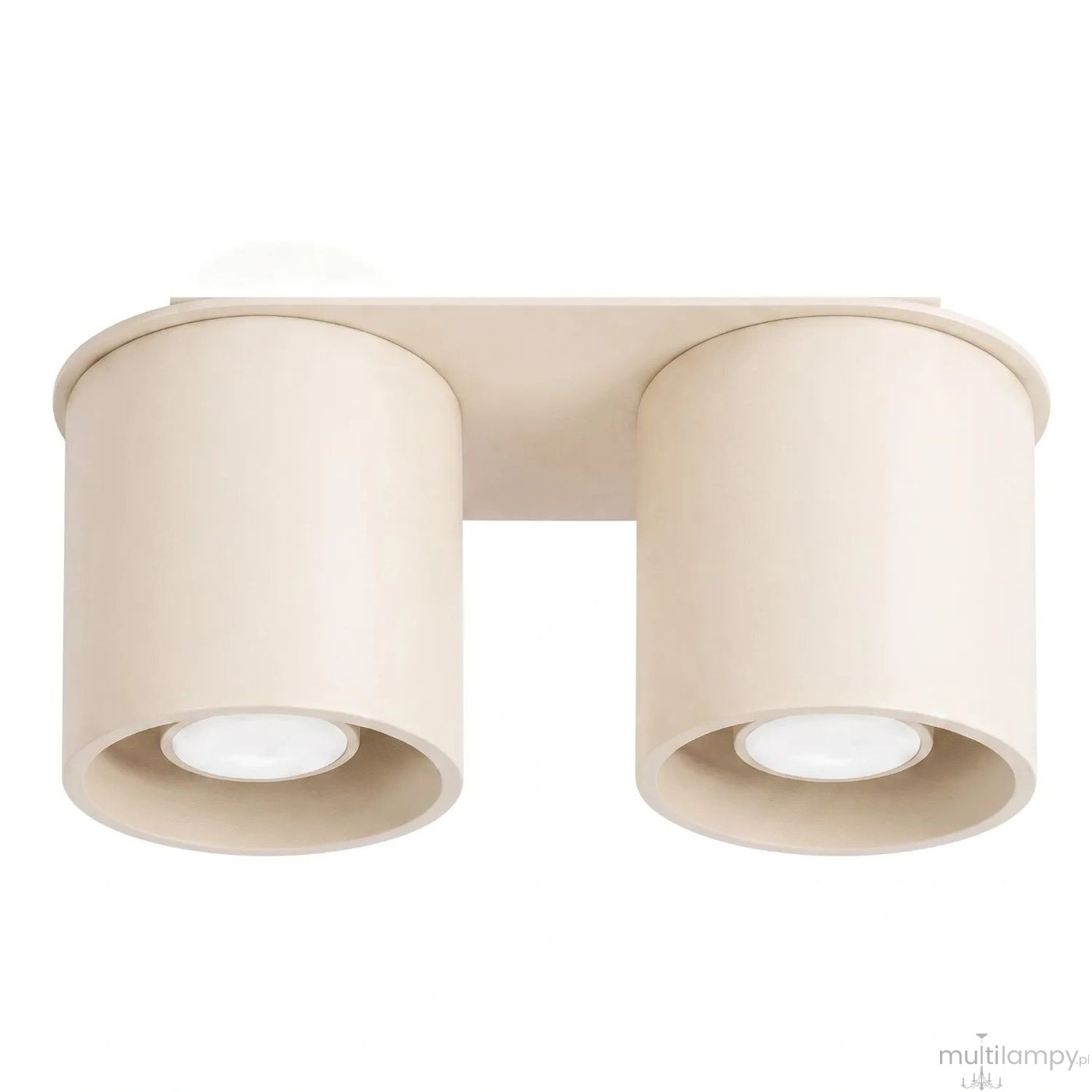 Orbis lampa sufitowa 2xGU10 beżowa SL.2088
