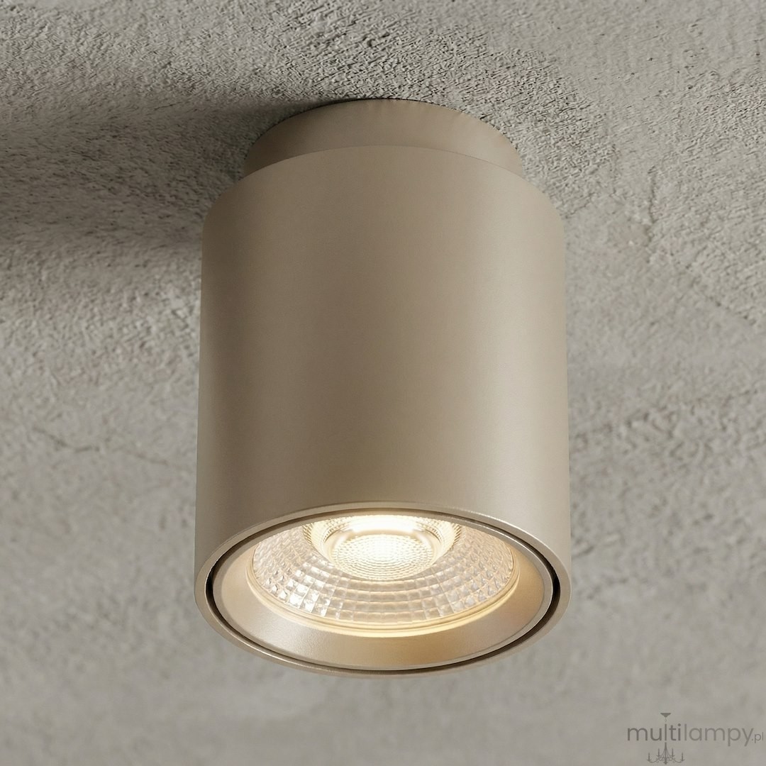Nano lampa sufitowa 1xGU10 AR111 mokka 1698/1