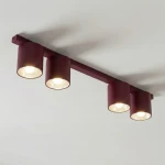 Nano lampa sufitowa 4xGU10 AR111 burgund 1697/4