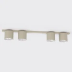 Nano lampa sufitowa 4xGU10 AR111 mokka 1698/4