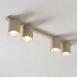 Nano lampa sufitowa 4xGU10 AR111 mokka 1698/4