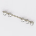 Nano lampa sufitowa 5xGU10 AR111 mokka 1698/5