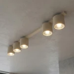 Nano lampa sufitowa 5xGU10 AR111 mokka 1698/5