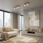 Nano lampa sufitowa 5xGU10 AR111 mokka 1698/5