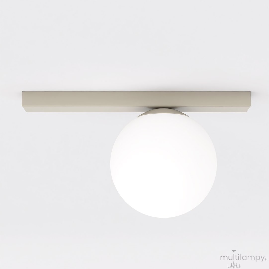 Fit lampa sufitowa 1xE14 mokka/biały 1715/1