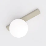 Fit lampa sufitowa 1xE14 mokka/biały 1715/1