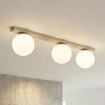 Fit lampa sufitowa 3xE14 moka/biały 1715/3