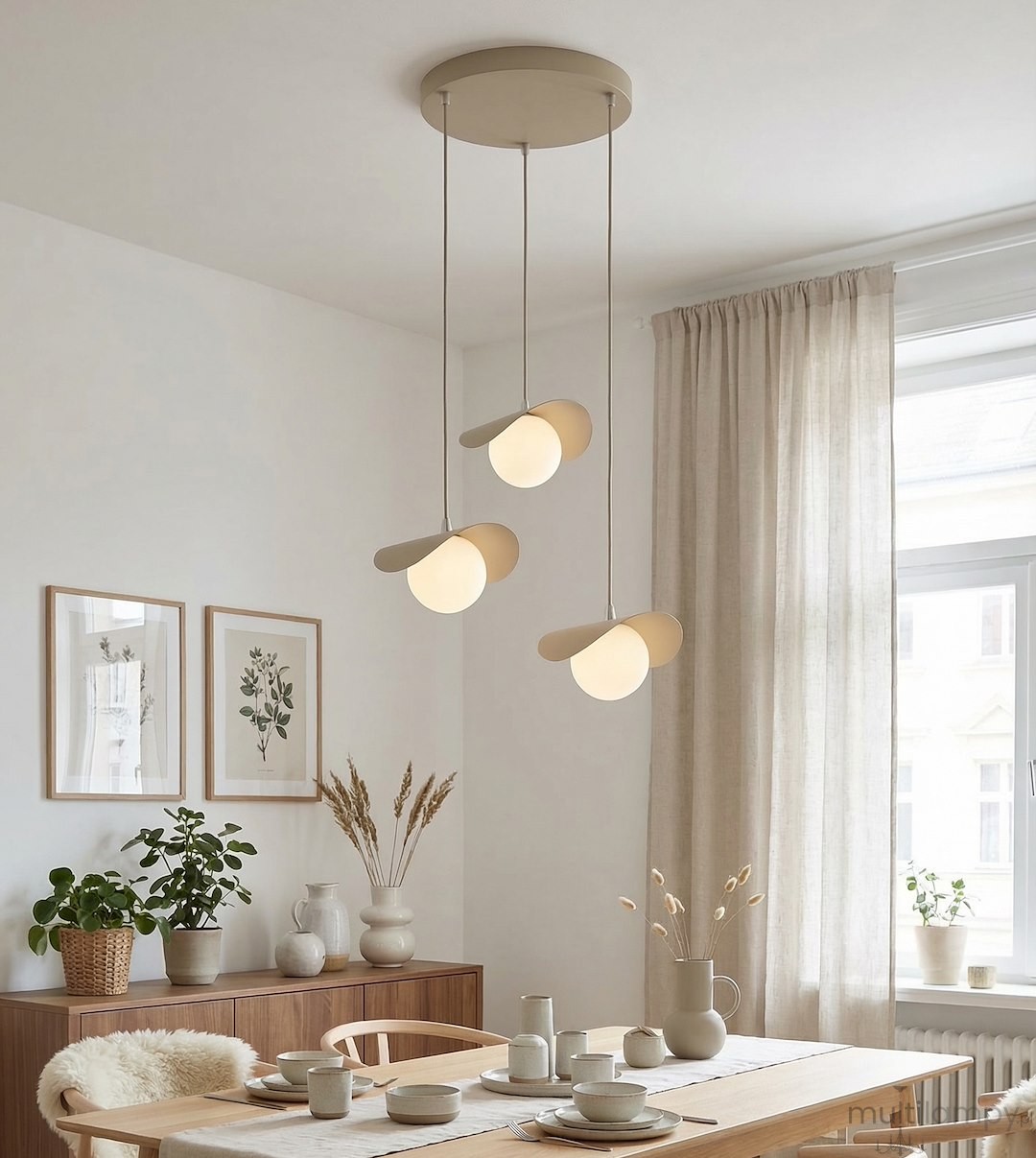 Ritual lampa wisząca 3xG9 mokka 1632/3PREM