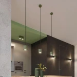 Orbis lampa sufitowa 2xGU10 zielona oliwka SL.2103