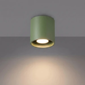 Orbis lampa sufitowa GU10 zielona oliwka SL.2102