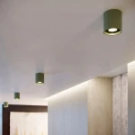 Orbis lampa sufitowa GU10 zielona oliwka SL.2102