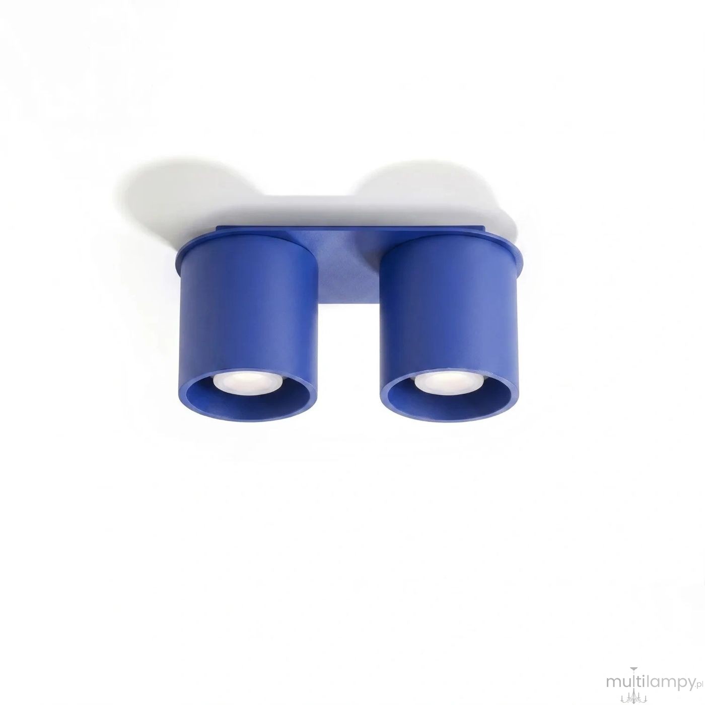 Orbis lampa sufitowa 2xGU10 ultramaryna SL.2100