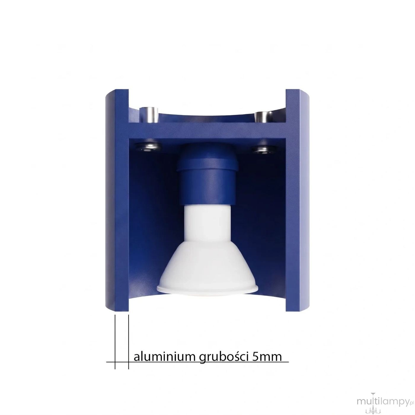 Orbis lampa sufitowa GU10 ultramaryna SL.2099