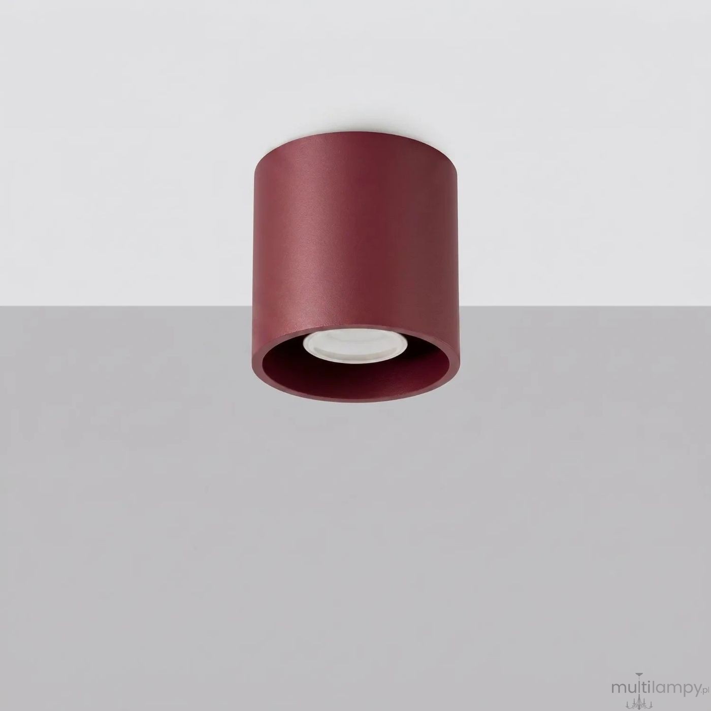 Orbis lampa sufitowa GU10 burgund SL.2096
