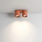 Orbis lampa sufitowa 2xGU10 ochra czerwona SL.2094