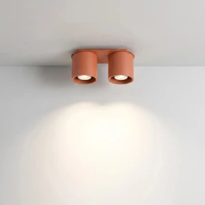 Orbis lampa sufitowa 2xGU10 ochra czerwona SL.2094