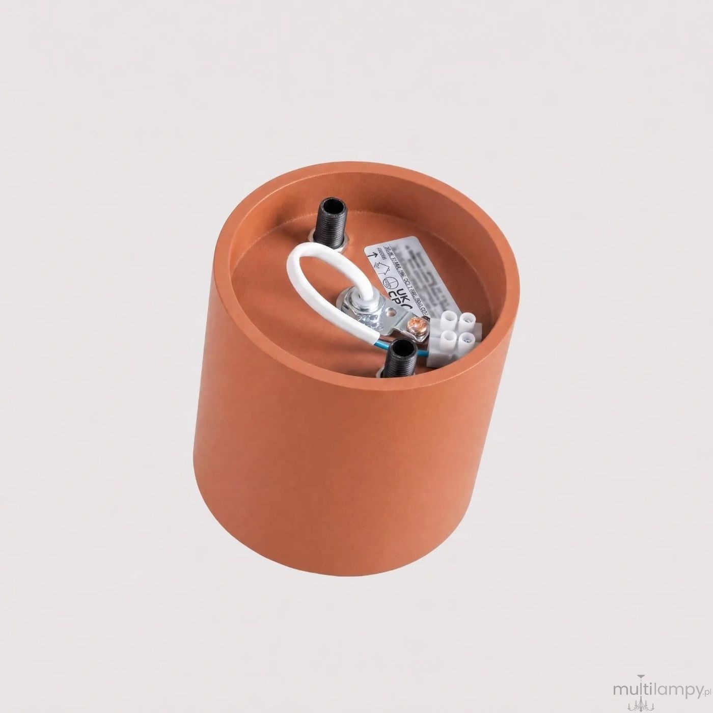 Orbis lampa sufitowa GU10 ochra czerwona SL.2093