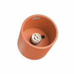 Orbis lampa sufitowa GU10 ochra czerwona SL.2093