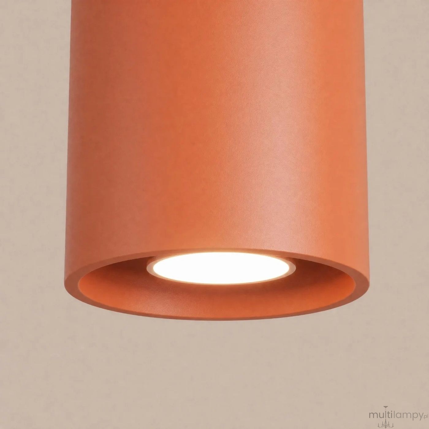 Orbis lampa sufitowa GU10 ochra czerwona SL.2093