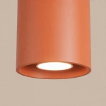 Orbis lampa sufitowa GU10 ochra czerwona SL.2093