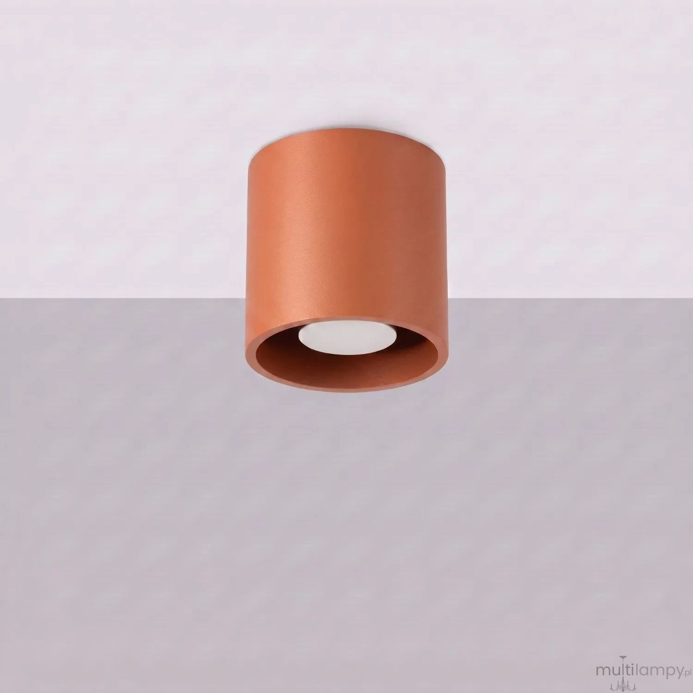 Orbis lampa sufitowa GU10 ochra czerwona SL.2093