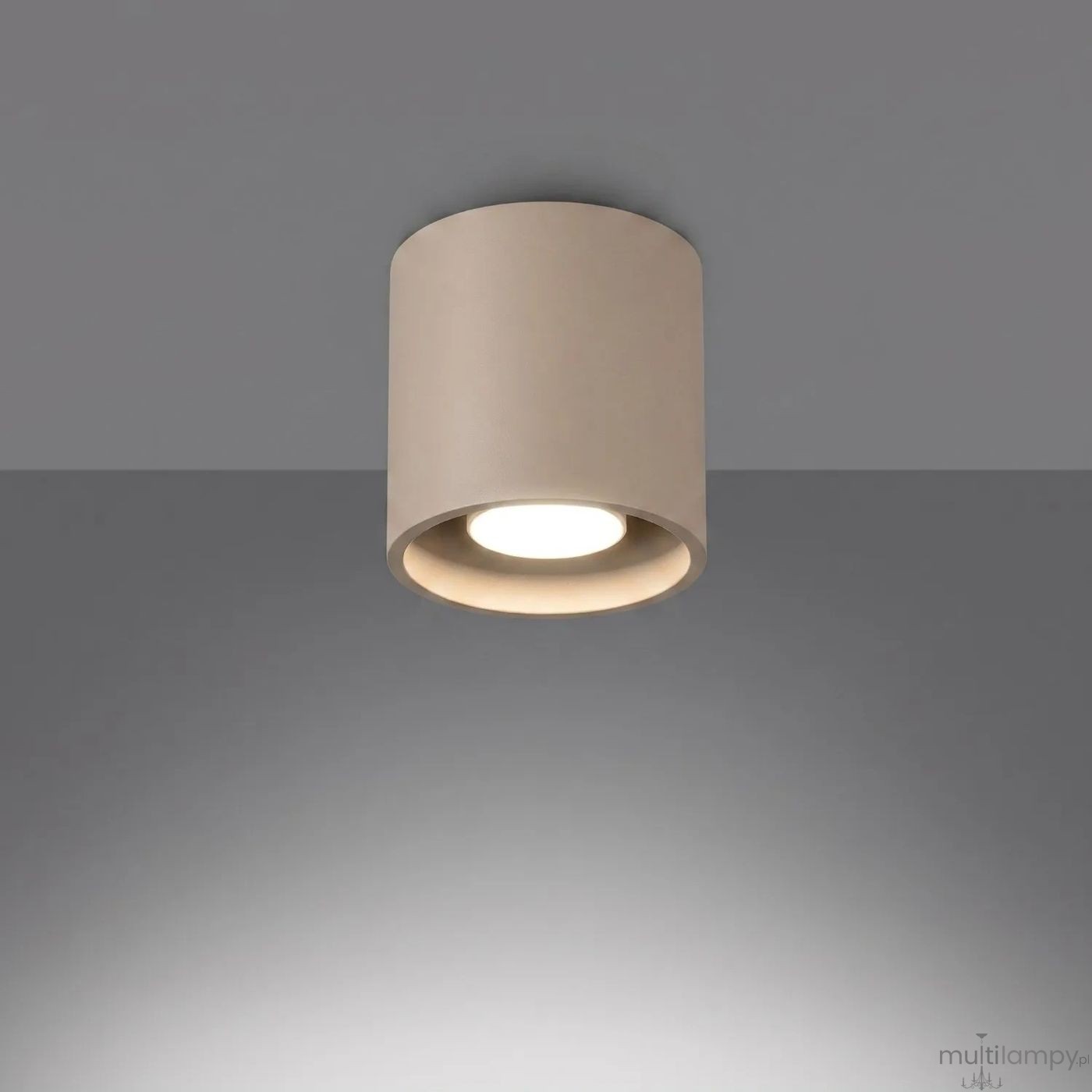 Orbis lampa sufitowa GU10 taupe SL.2090