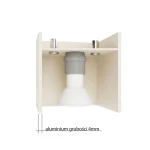Quad lampa sufitowa GU10 beżowa SL.2105
