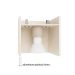 Quad lampa sufitowa GU10 taupe SL.2107