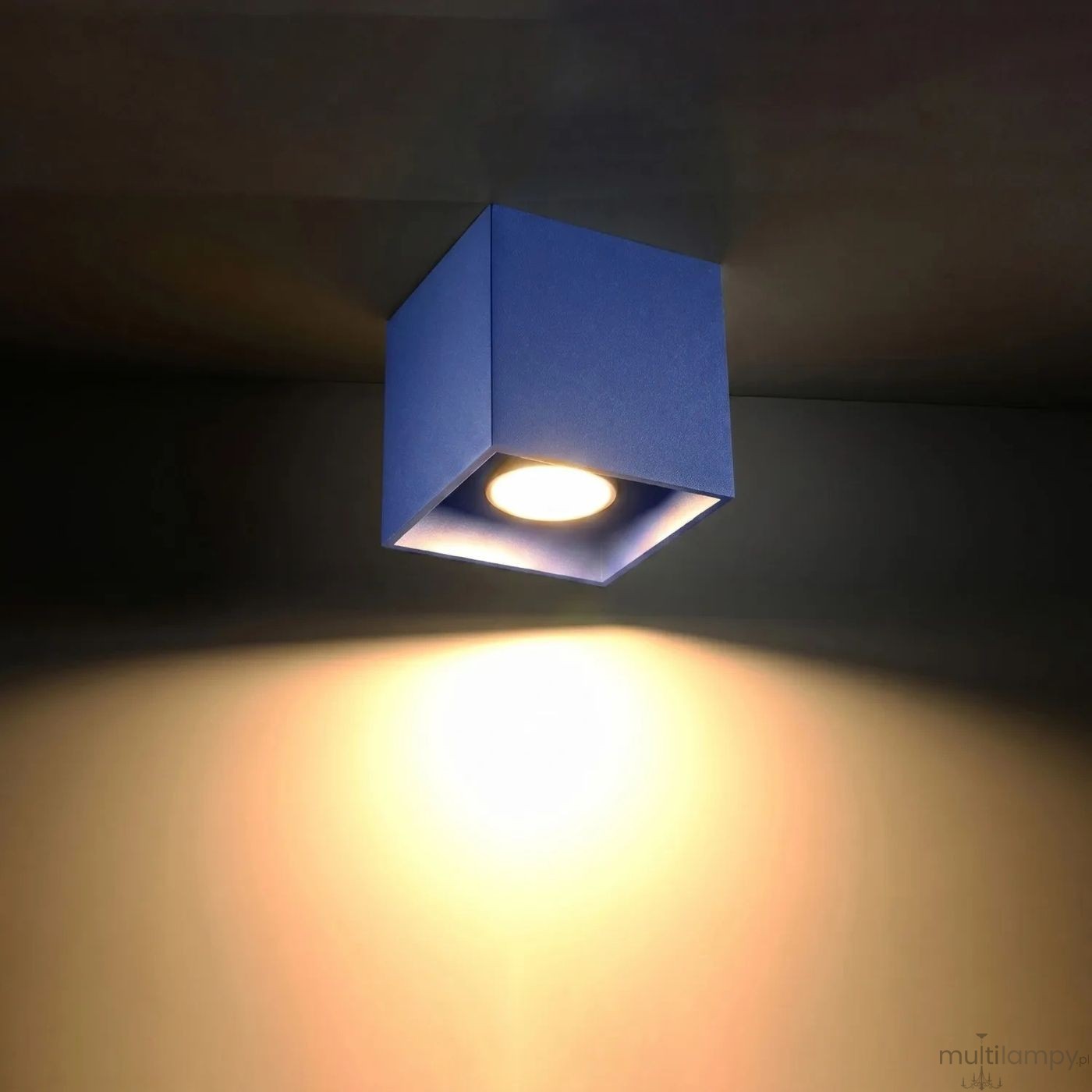 Quad lampa sufitowa GU10 ultramaryna SL.2113