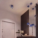 Quad lampa sufitowa GU10 ultramaryna SL.2113
