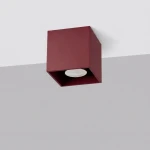 Quad lampa sufitowa GU10 burgund SL.2111