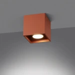 Quad lampa sufitowa GU10 ochra czerwona SL.2109