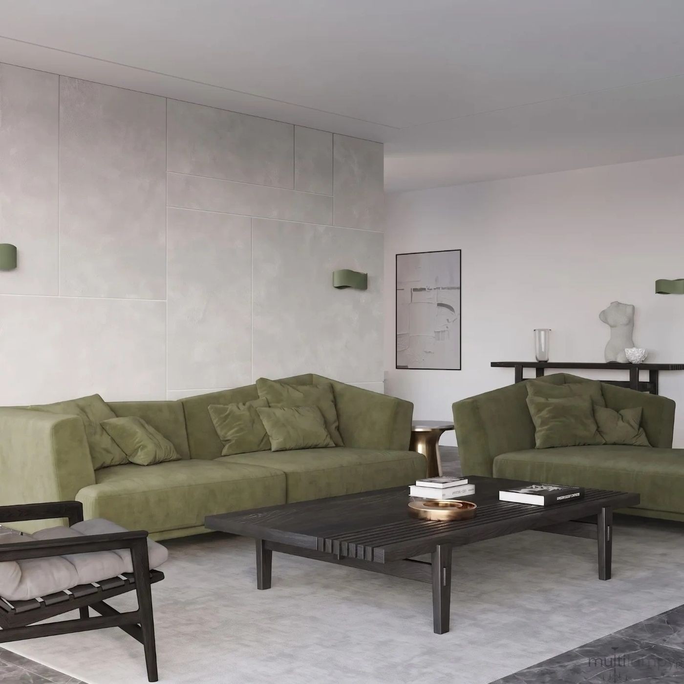 Tila 30 kinkiet G9 zielona oliwka SL.2278
