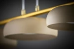 Olaf lampa wisząca 3xGX53 mosiądz/beż 41685