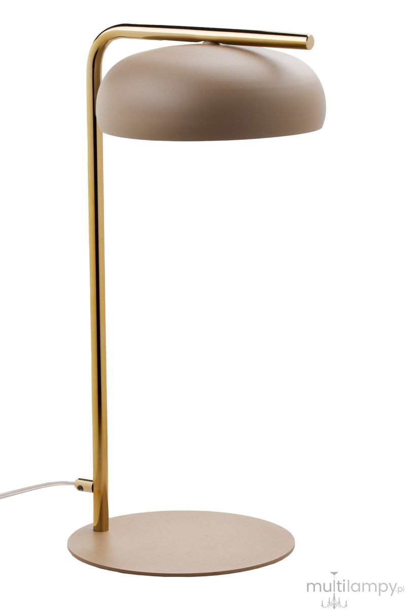 Olaf lampa stołowa 1xGX53 mosiądz/beż 41688