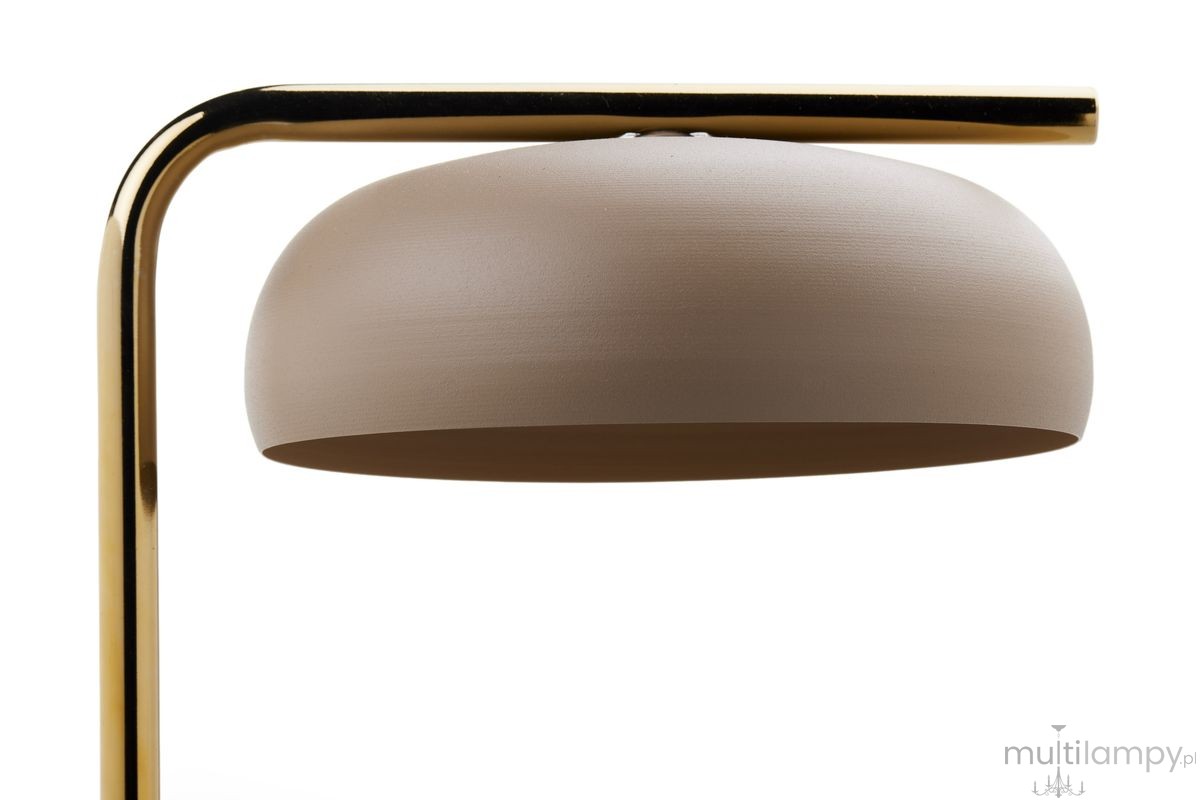 Olaf lampa stołowa 1xGX53 mosiądz/beż 41688