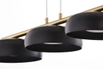 Olaf lampa wisząca 3xGX53 mosiądz/czarny 41689