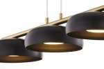 Olaf lampa wisząca 3xGX53 mosiądz/czarny 41689