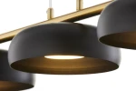 Olaf lampa wisząca 3xGX53 mosiądz/czarny 41689