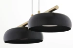 Olaf lampa wisząca 2xGX53 mosiądz/czarny 41690