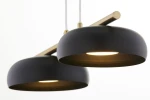Olaf lampa wisząca 2xGX53 mosiądz/czarny 41690