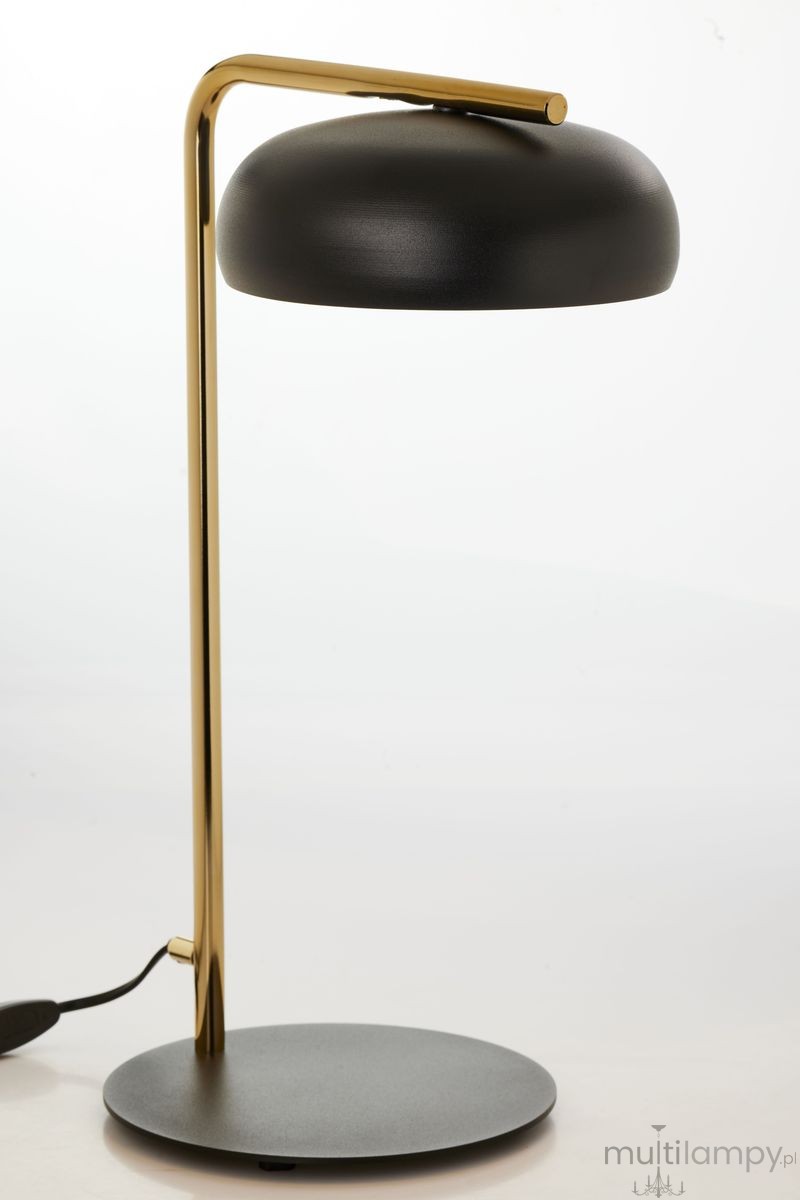 Olaf lampa stołowa 1xGX53 mosiądz/czarny 41728