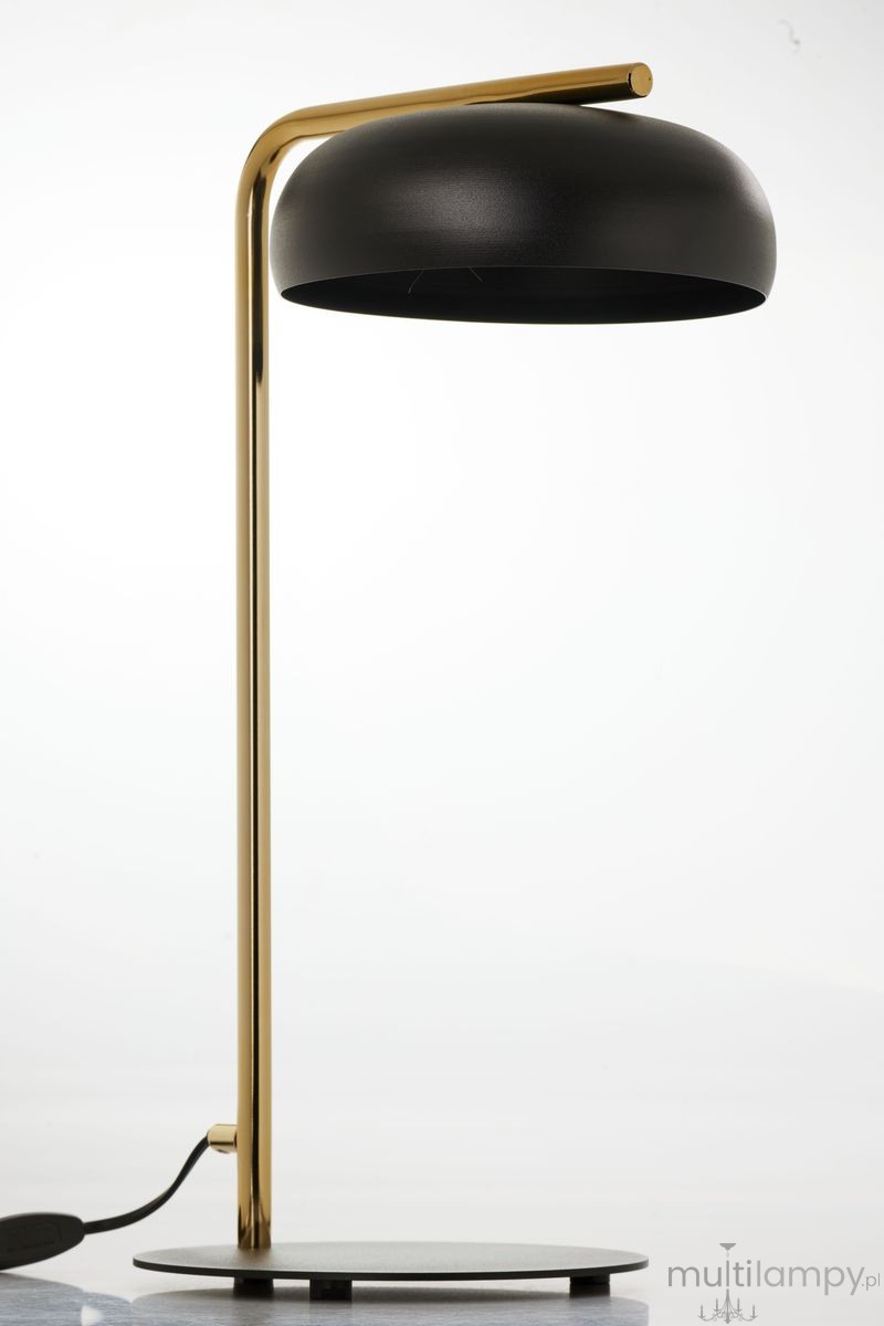 Olaf lampa stołowa 1xGX53 mosiądz/czarny 41728