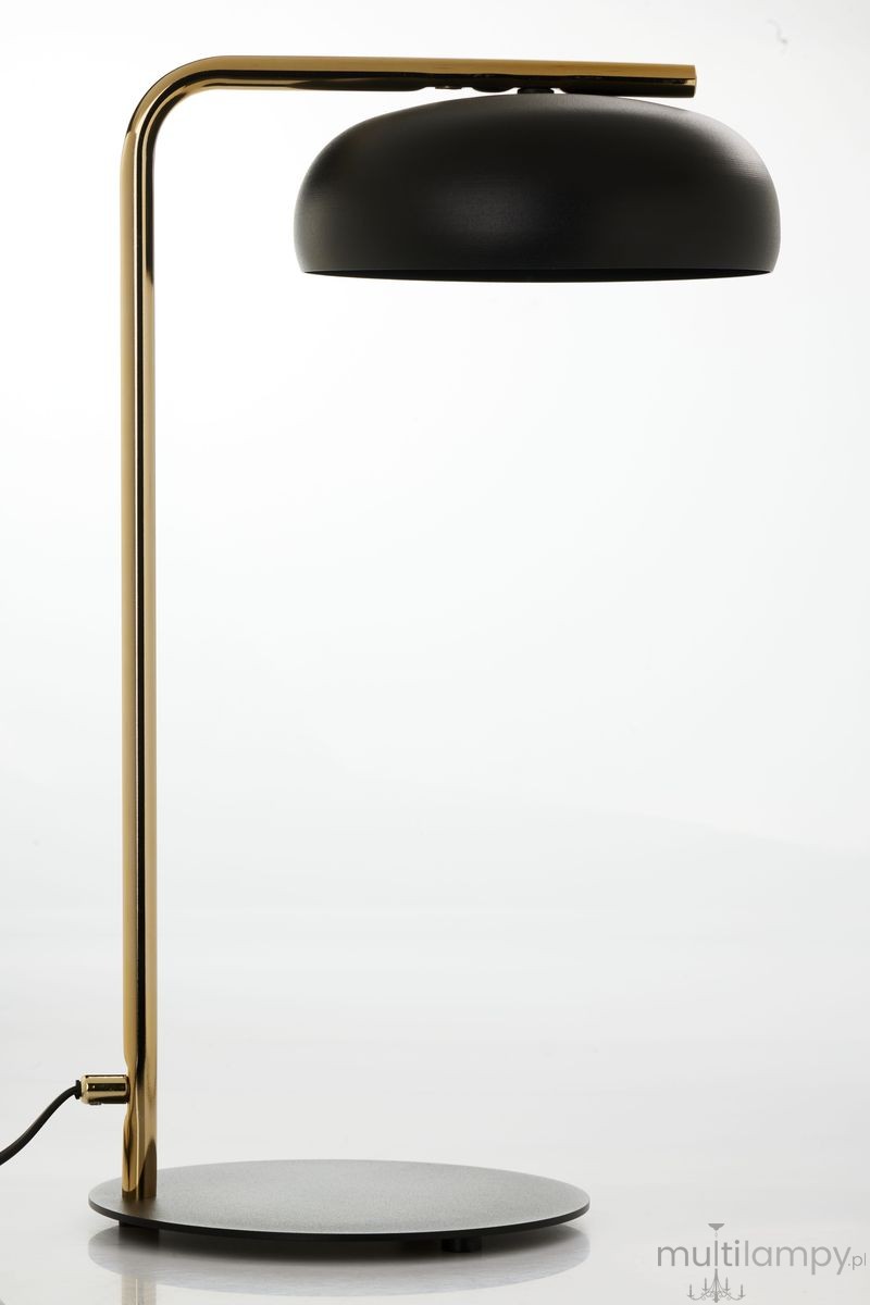 Olaf lampa stołowa 1xGX53 mosiądz/czarny 41728