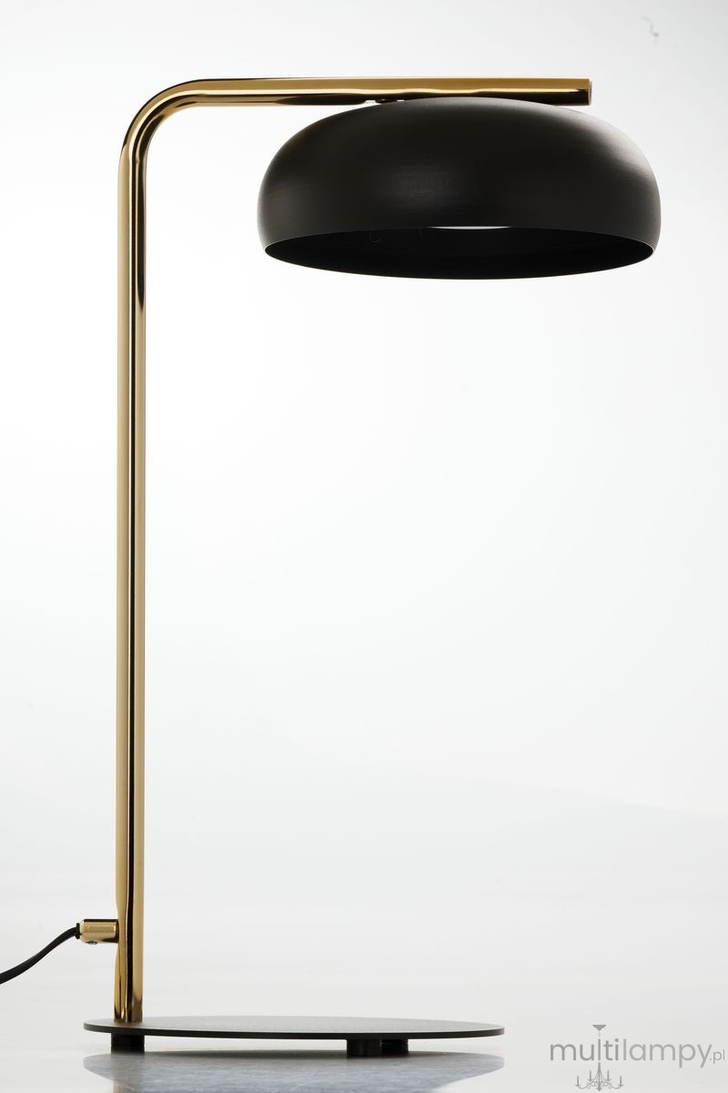 Olaf lampa stołowa 1xGX53 mosiądz/czarny 41728