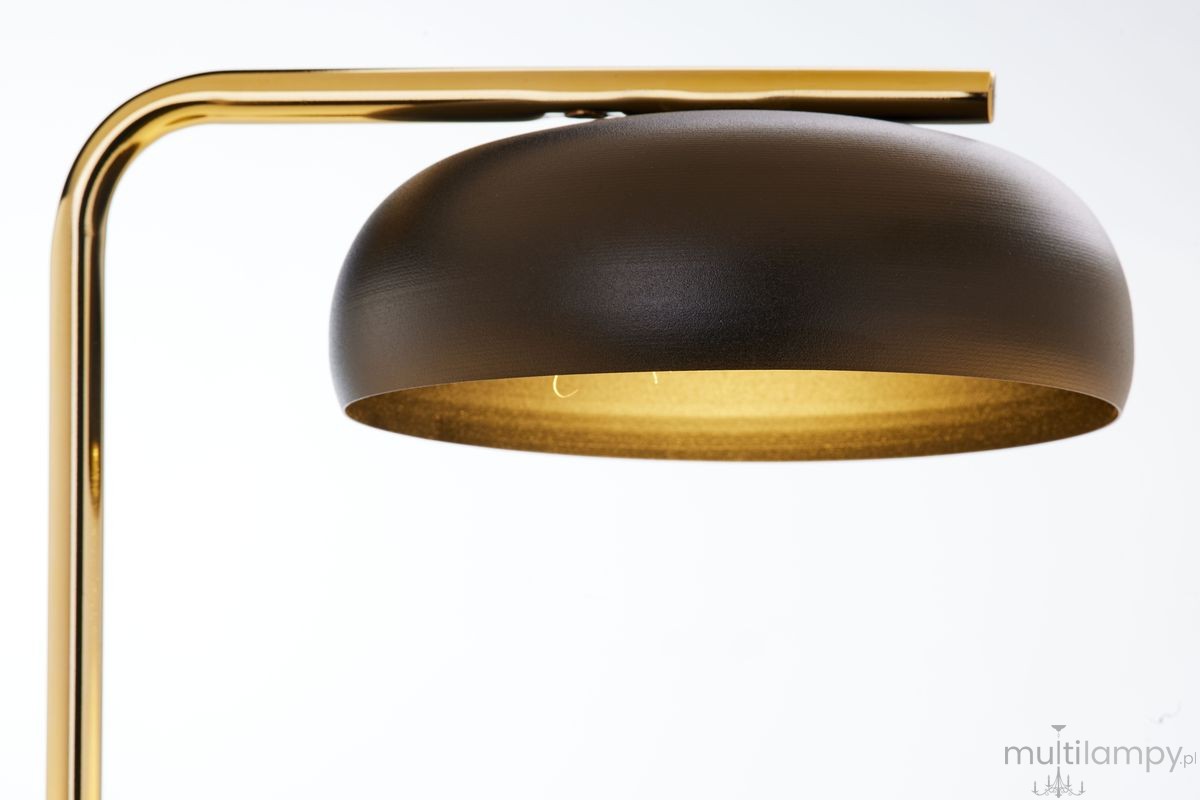 Olaf lampa stołowa 1xGX53 mosiądz/czarny 41728