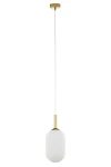 Pluum M lampa wisząca 1xE14 złoty szczotkowany 41847