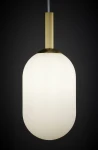 Pluum M lampa wisząca 1xE14 złoty szczotkowany 41847